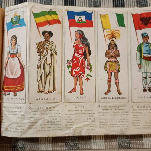 Album of National Costumes of the World used