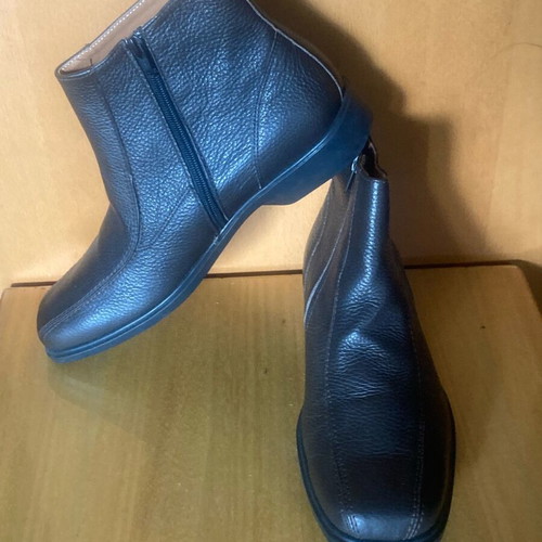 Fentini Leather Men's Brown Ankle Boots Like New