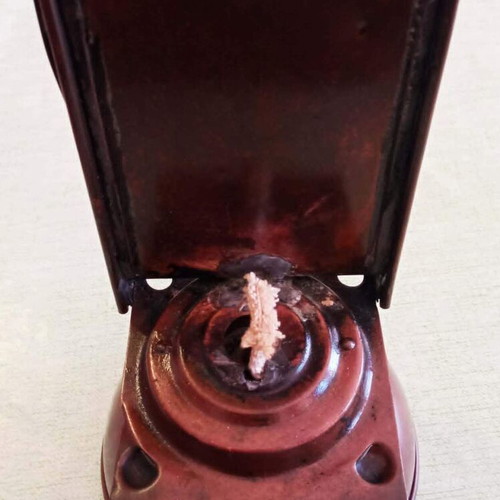 Authentic Antique Kerosene Lantern for Photographic Darkroom used