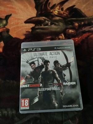 PS3 Ultimate Action Triple Pack like new