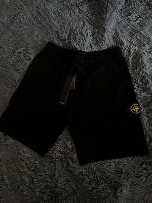 Stone Island σορτς καινούργια, μαύρα, μεγέθη S M L