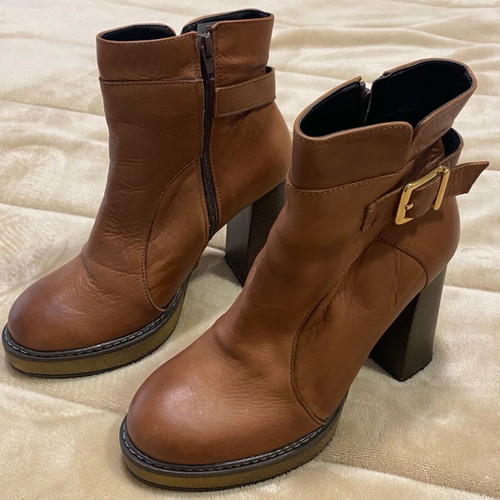 Smart Cronos women's ankle boots size 38 used, brown