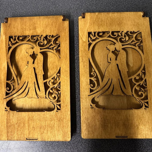 Personalized money and card gift box handmade
