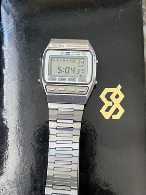 Seiko digital vintage watch used with box
