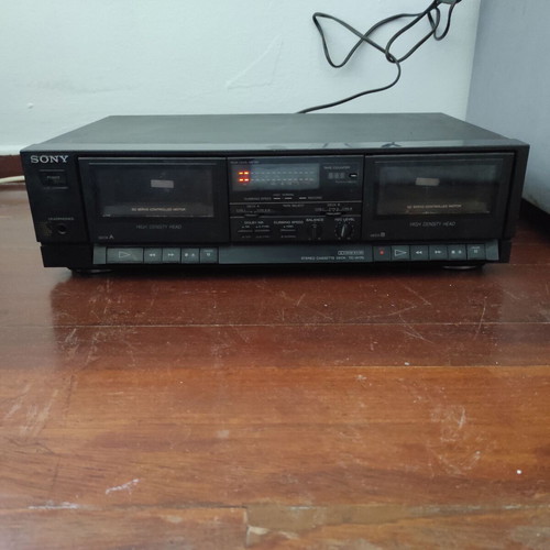 Κασετόφωνο διπλό Stereo Sony TC - W170 μεταχειρισμένο, χρειάζεται service στους ιμάντες
