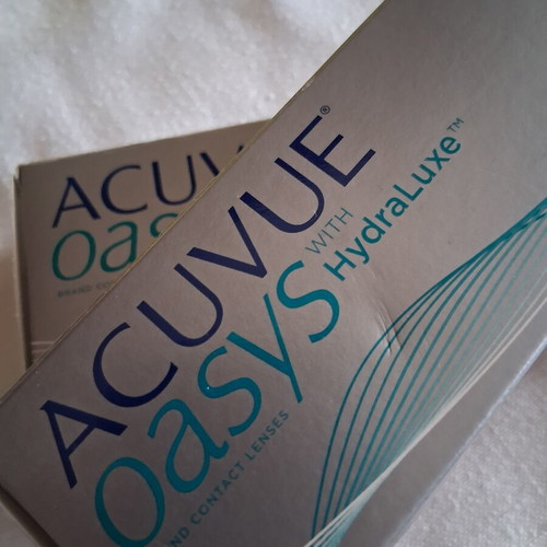 Φακοί επαφής Acuvue Oasys with HydraLuxe ημερήσιοι 7 βαθμοί μυωπίας, πακέτο 54
