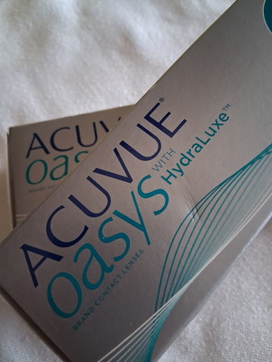 Φακοί επαφής Acuvue Oasys with HydraLuxe ημερήσιοι 7 βαθμοί μυωπίας, πακέτο 54