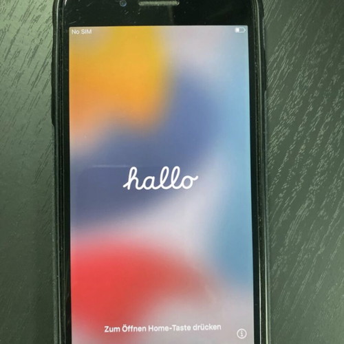 iPhone 7 Plus 128GB used, black, unlocked, battery health 75-80%