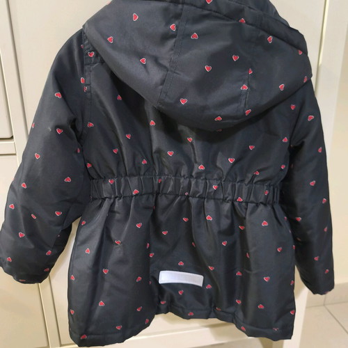 Name It girls' jacket like new with detachable hood