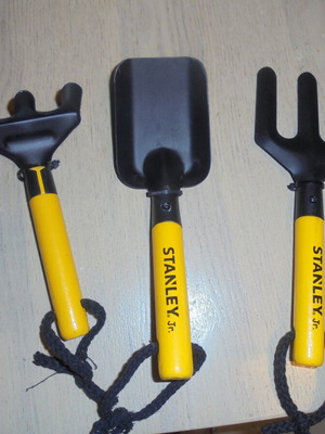 Εργαλεία κήπου Stanley 3 τεμαχίων μικρού μεγέθους καινούργια