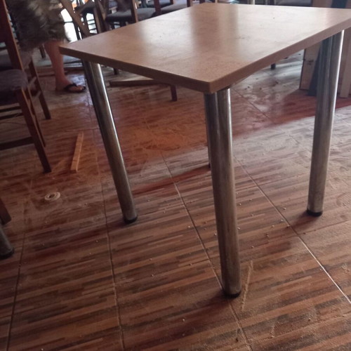 Chairs, tables and stools like new, set of 40 chairs, 12 stools with back, 8 stools without back, 12 tables
