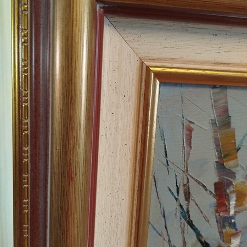 Oil painting by Fani Parlapani like new