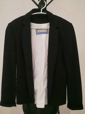 Bsb black jacket like new, size S
