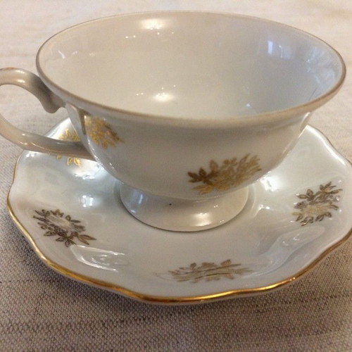 Karolina Porcelain Factory Coffee Cup circa 1954