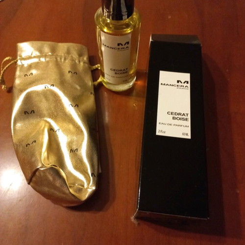 Mancera Cedrat Boise 60 ml, used once