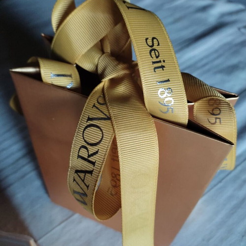 Swarovski Vienna Collection Gold Ring Box Limited Edition 130th Anniversary