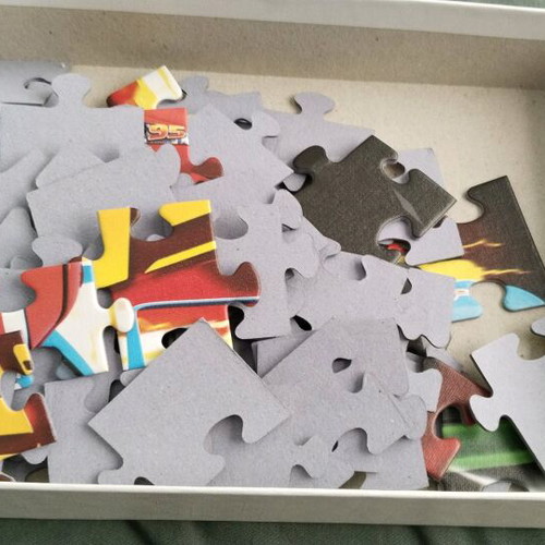 Cars puzzle 60 pieces like new, children's