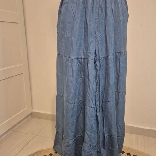 Gypsy denim pants used, one size, blue, Celestino