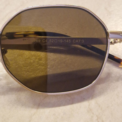 Tailor Made sunglasses used, brown and gold