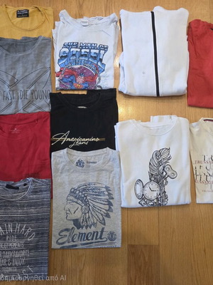 Men's clothes size Large like new, t-shirts, sweatshirts and jacket