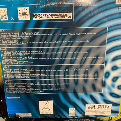 Goa trance vinyl records used, 2 LP collection