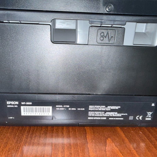Epson WF-3820 multifunction printer like new