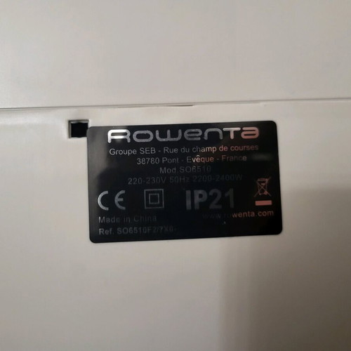 Αερόθερμο Rowenta Instant Comfort Aqua 2400W σαν καινούργιο