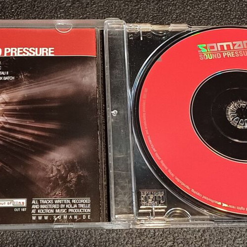 Soman Sound Pressure CD used, electronic music