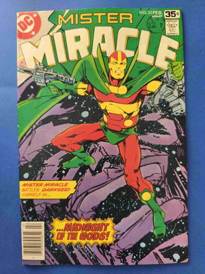 Mister Miracle 22 comic book used, English