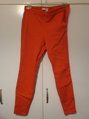 H&M Coral Pants new, zipper side, slim fit, size XL