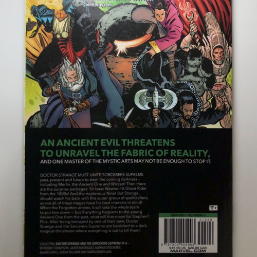Doctor Strange and the Sorcerers Supreme comic like new, English