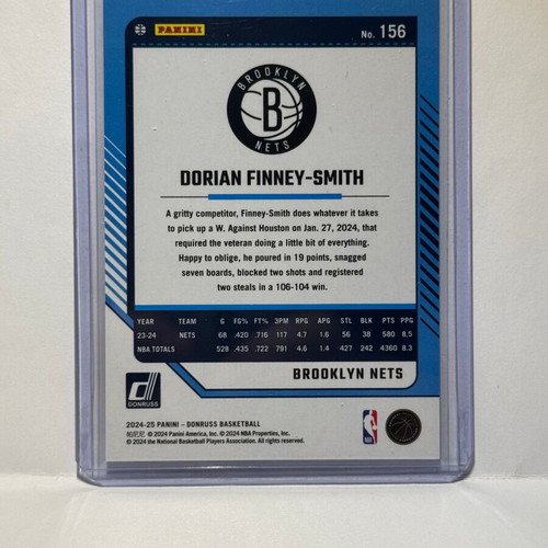 Donruss Silver Press Proof Purple Card Dorian Finney-Smith Brooklyn Nets 2024-25 new