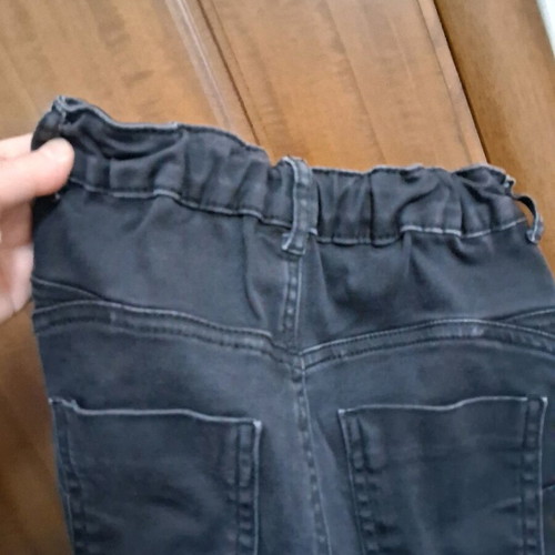 Calzedonia slim elastic women's jeans like new, grey-elephant color