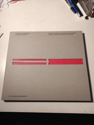 Typologies of feelings architecture book like new