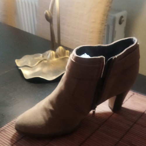 Tex ankle boots size 40 used, brown