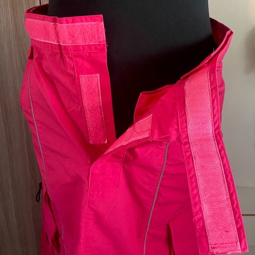 Cybergoth long pink skirt like new, size S