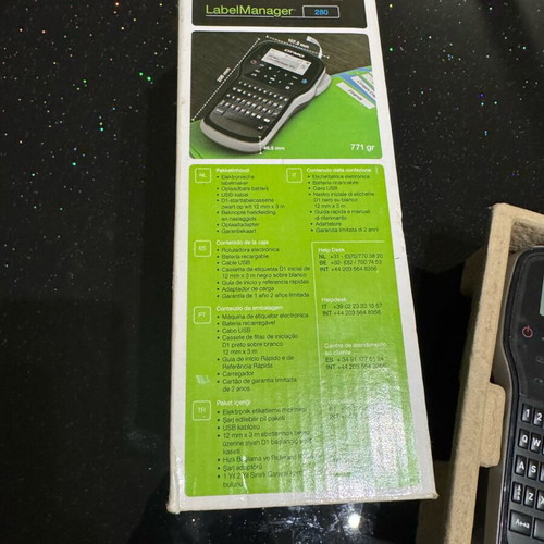 Dymo LabelManager 280 like new with boxes and laminates