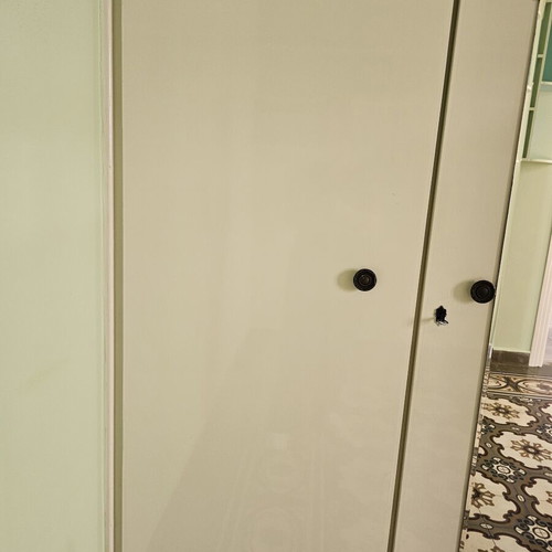 Wooden wardrobe like new, large with wooden drawers, 2m x 3.2m height