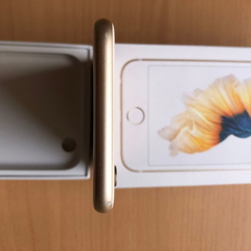 iPhone 6s 32 GB Gold used for spare parts, broken screen, battery 65%