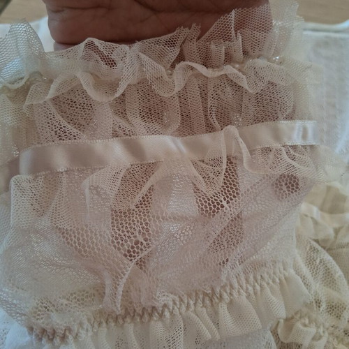 Victoria's Secret Babydoll lingerie size 36B like new, white