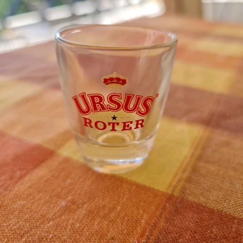 Collectible Ursus Roter shot glass used 90-2000