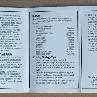 Beach Head Amstrad cassette like new