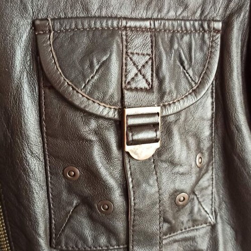 Mexx Fashion women's leather jacket like new, size M, brown