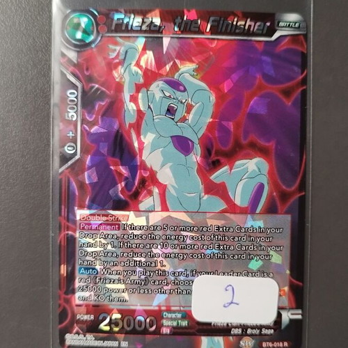 Dragonball TCG Foil Frieza the Finisher used