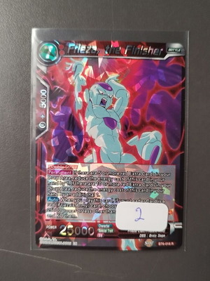 Dragonball TCG Foil Frieza the Finisher used