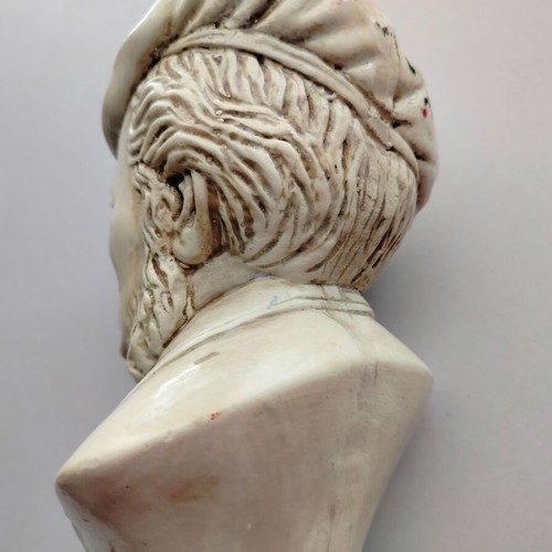 Wagner bust resin used with stains and base crack