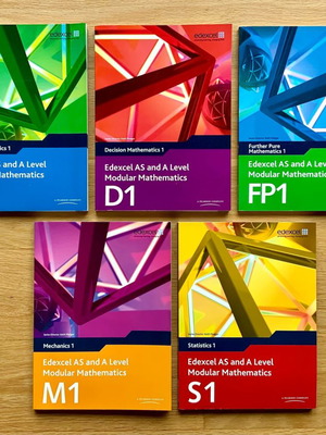 Edexcel AS and A Level Modular Mathematics new, set of 5 books