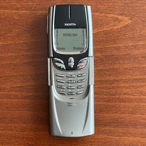 Nokia 8850 used phone with original panels and charger
