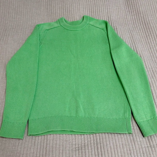 Zara green cotton sweater new, size M 38-40