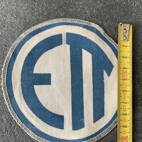 Military insignia used, as shown